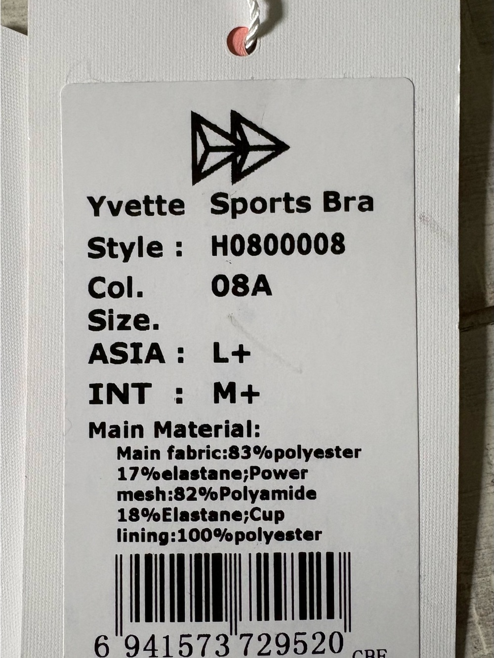 Yvette Front-Zip Sports Bra - Picture 7 of 7